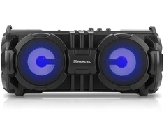 Namų kino sistema Kolonėlės REAL-EL X-737 juodos spalvos