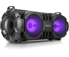 Namų kino sistema Kolonėlės REAL-EL X-737 juodos spalvos