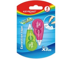 Korektūros juostelė Keyroad mini PET, 5mmx5m 2vnt./pak.