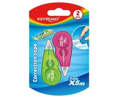 Korektūros juostelė Keyroad mini PET, 5mmx5m 2vnt./pak.