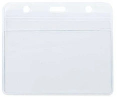 Dėklas vardinei kortelei Deli PVC, 56x91mm, 10vnt