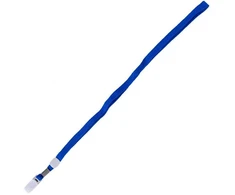 Kortelių laikiklis su raišteliu DELI 95x68mm horizontalus, mėlynos spalvos