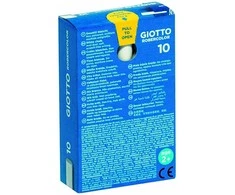 Kreida Fila Giotto Robercolor, apvali, 10vnt., baltos spalvos
