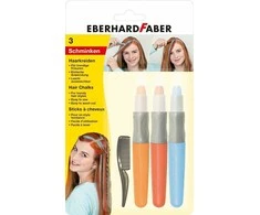 *Kreidelės plaukams EberhardFaber Basic, 3vnt