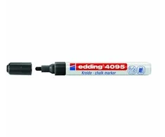 Kreidinis žymeklis Edding 4095, apvaliu galiuku, 2-3mm, juodos spalvos