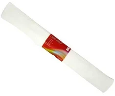 Krepinis popierius College 140g 50x250cm, baltos spalvos