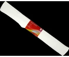 Krepinis popierius College 140g 50x250cm, baltos spalvos
