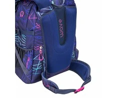 *Kuprinė Belmil 338-72/A Violetinė Stripes