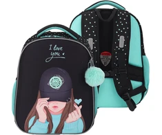 Kuprinė deVENTE Choice K-Pop Heartbeat 38x29x17cm, 17L, 800g