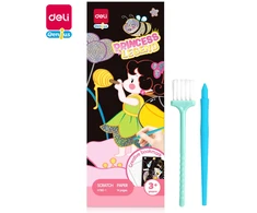 Kūrybinis raižymas DELI Princess 14 lapų