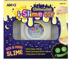 Kūrybinis Slime masės gaminimo rinkinys Amos iSlime Glow in the Dark