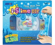 Blue Kūrybinis Slime masės gaminimo rinkinys Amos iSlime Deep Mėlyna Sea