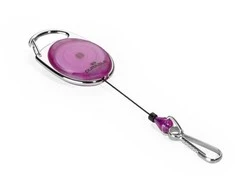 Laikiklis-ritė vardinei kortelei Jo-Jo Durable Style, violetinės spalvos