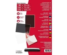 Laminavimo vokeliai College, antistatiniai, A4, 216x303mm, 100 mikronų, 100vnt
