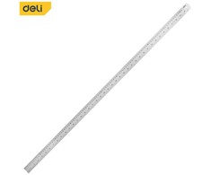 Liniuotė DELI 1m metalinė