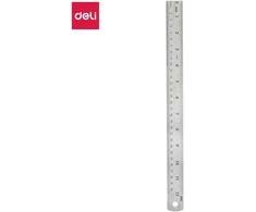 Liniuotė DELI 30cm metalinė