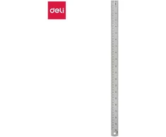 Liniuotė DELI 50cm metalinė