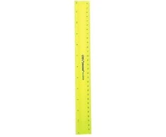 Liniuotė DELI E6209 30cm, įvairių spalvų
