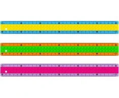 Pbs Connect Liniuotė Keyroad, 30 cm, LEGO dizainas
