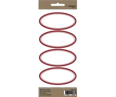 Lipdukai Charlot, 76x35mm, 4vnt