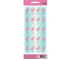 *Lipdukas Charlot, flamingai, 20mm, 20vnt