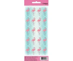 *Lipdukas Charlot, flamingai, 20mm, 20vnt