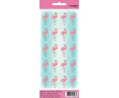 *Lipdukas Charlot, flamingai, 20mm, 20vnt