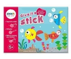 *Lipdukų albumas StickN, Give it a Stick, apskritimai, 5+M