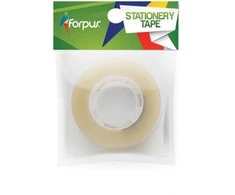 Lipni juosta Forpus, 19mmx33m, skaidri, blisteryje
