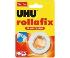 Lipni juosta UHU Rollafix,19mmx25m,skaidri