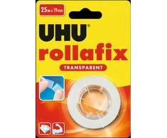 Lipni juosta UHU Rollafix,19mmx25m,skaidri