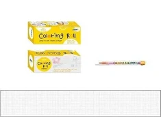 Lipni spalvinimo knygelė Stick´N, rulone, Grid