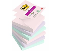 Lipnūs lapeliai 3M Post-it® Z-Notes Super Sticky Soulful 76x76mm 6vnt/pak 90L