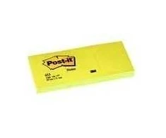 3M *Lipnūs lapeliai Post-it, 38x51mm, 3x100 lapelių, geltonos spalvos