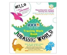 *Lipnūs lapeliai -spalvinimo knygelė StickN Jurassic World