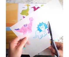 Lipnūs lapeliai -spalvinimo knygelė StickN Animal Party
