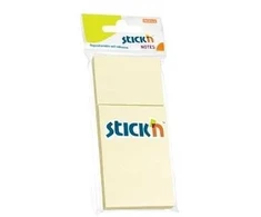 Lipnūs lapeliai Stick´N 21127, 38x51mm, 3x100 lapelių, geltonos spalvos, blisteryje
