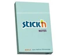 Lipnūs lapeliai Stick´N 21146, 51x76mm, 100 lapelių, mėtų spalvos