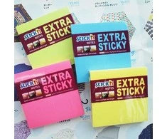 *Lipnūs lapeliai Stick´N Extra Sticky 21677, 76x127mm, 90 lapelių, neoninės mėlynos spalvos
