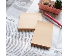 Lipnūs lapeliai StickN 21638 51x76mm, 100 lapelių, kraft