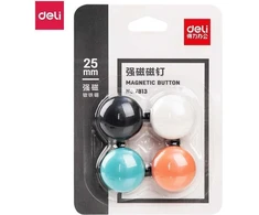 Magnetai DELI 7813, 25mm, 4vnt