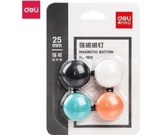 Magnetai DELI 7813, 25mm, 4vnt