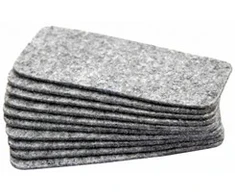 Magnetinio laikiklio servetėlės pakeitimui,iš veltinio,daugkartinės, 10vnt AS114 2x3