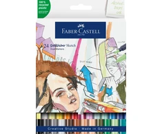 Faber-Castell - Sketch Marker Goldfaber wallet (24 pcs) (164724)