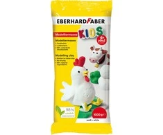 Modelinas EberhardFaber, Kids, 1kg, baltos spalvos