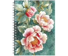 Mokslo knyga Coral Sunset, 2025/2026, 14x19 cm su spirale