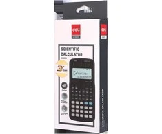 Mokyklinis skaičiuotuvas DELI D991ES 417 funkcijų, juodas