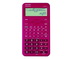 Mokyklinis skaičiuotuvas „Sharp EL-W531TLBRD“, rožinis