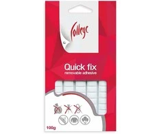 Montavimo kvadratėliai College Quick Fx, 100g, baltos spalvos
