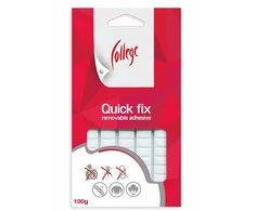 Montavimo kvadratėliai College Quick Fx, 100g, baltos spalvos